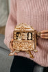 Wood Trick Happy Birthday Fairy Theater Wooden Music Box Kit - 3D Puzzle with Fairy Characters - Hand Crank for Kids &