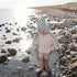 Organic Cotton Baby Hooded Towel in Sea Mist - Soft and Gentle for Your Little One