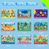 28 SpriteGru Dry Erase Activities Book, Reusable & Erasable Game Pad, Explore and Find Games Interesting Educational