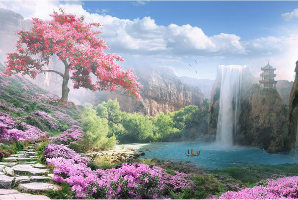 Tektalk 1000 Pieces Jigsaw Puzzles for Teens & Adults (Otherworldly Land of Peace)