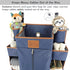 Baby Diaper Caddy & Nursery Organizer Hanging Diaper Organizer for Crib, Changing Table, or Playard - Baby Storage
