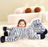 IKASA Large 30" Zebra Stuffed Animal Plush Toy - Cute Jumbo Soft Toys, Huge Fluffy Fat Oversized Plushie