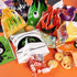 JOYIN 108 PCS Halloween Drawstring Treat Bags with 9 Character Designs, Mini Goodie Candy Bags for Kids Trick or