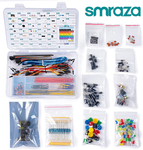 Electronics Component Fun Kit for Arduino, Power Supply Module, Jumper Wire, Breadboard Compatible with STM32
