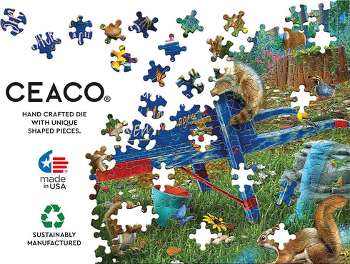 Ceaco - Wild - Backyard Beauty Jigsaw Puzzle - 1000 Piece