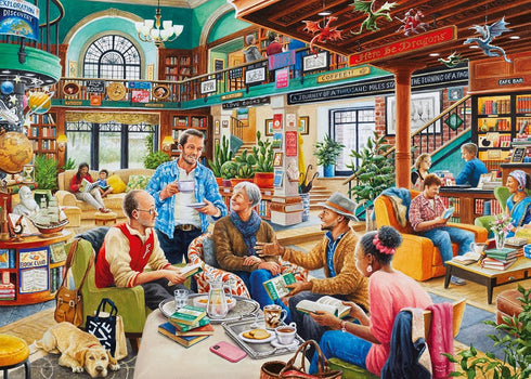 Ravensburger Turn The Page Bookclub 1000 Piece Jigsaw Puzzle for Adults & Kids Age 12 Years Up