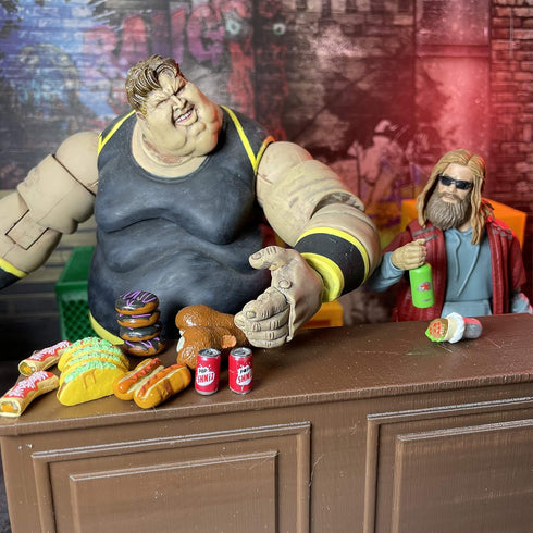 Super Foodie Recooked Action Figure Accessories, 1:12 and Six Inch Scale Miniature Plastic Food Accessories