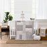 NoJo Musical Mobile with White and Taupe Lambs