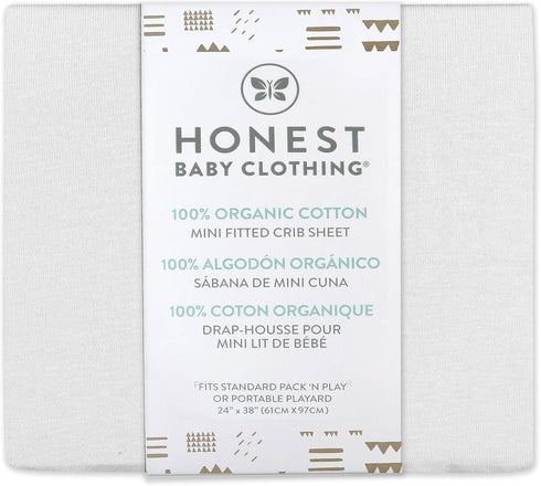 Soft Cotton Mini Crib Sheet - Perfect for Your Baby's Crib