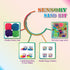 Sensory Sand 4 Play Sand for Kids with Sea Molds Pound Bulk Multicolor Sand for Boys and Girls