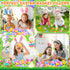 Lavwix 512Pcs 2.4" Pastel Easter Eggs, Fillable Plastic Easter Eggs Empty Colorful Eggshell Bulks for Easter Hunt