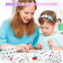 Yolscue 3-8 3-8 3-8 Montessori Matching Letter Games,Educational Toys for Year Olds Boys Girls,Alphabet Learning Toys