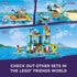 LEGO Friends Sea Rescue Center 41736 Building Toy with 3 Mini-Dolls, 2 Otters, Seahorse, Turtle, Water Scooter
