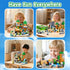 Voxifyx 150PCS Set Magnetic Building Blocks Toys, Kids Classroom Magnet Blocks Toy for Toddlers STEM Learning
