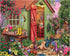 White Mountain 1000 Piece Jigsaw Puzzle Colorful Flower Garden Puzzles with Large