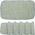 HAMPPLIES 6-Layer Cotton Muslin Burp Cloths and Washcloths Set for Newborns, 2550cm Dark