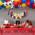 1st 1st Toy Theme Birthday Banner - Toy Inspiration Story's Birthday High Chair Banner,Western Party Decorations, West