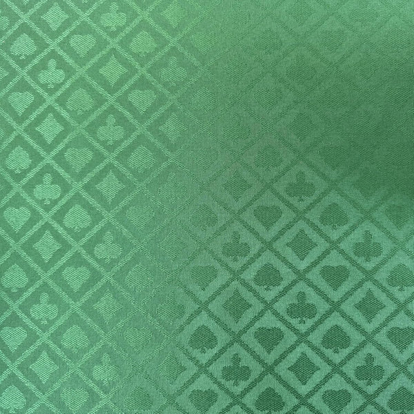 Speed Cloth Poker Table Fabric - 108X60 Inch Section of Casino Card