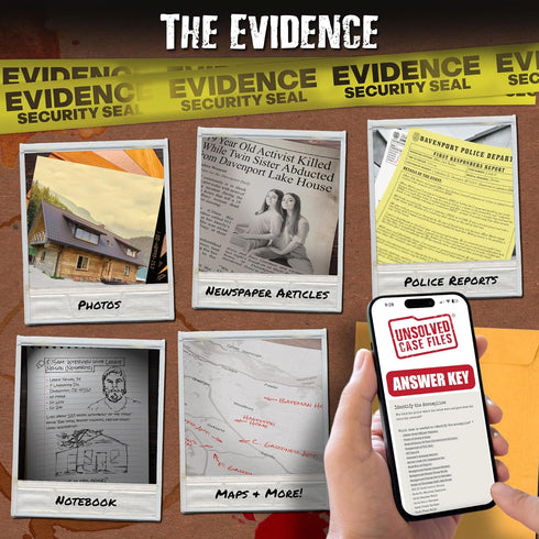 Active Murder Mystery Game | Solve the Avery Gardner Case