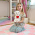 Valentine's Day Stuffed Animals - Heart Llama Alpaca, 8.5 Inches Tall, Child Safety Certified Plushies