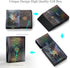 WJPC Easy Shuffling Plastic Waterproof Playing Cards, Cool Black Dragon Poker Cards for Game and Party
