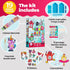 Halmolife Big Gem Diamond Painting Kits, Stickers, Keychain & Suncatcher DIY Kit, Arts and Crafts for Kids Ages 4-8+