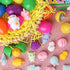 24 JOYIN Pcs Easter Prefilled Eggs with Mochi Squishy Toys, Kawaii Stress Reliever Squishy Toy for Easter Theme Egg