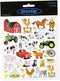 Tattoo King Multi-Colored Stickers, The Farm