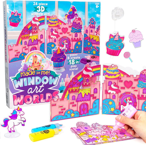 Yes Made by Me Paint & Create Window Art Worlds Unicorn Kit