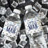 Little Man Baby Shower Water Bottle Labels | It’s a Boy | 24 Waterproof Stickers for Baby Boy Shower Decorations