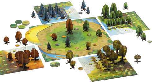 BLUE ORANGE GAMES Photosynthesis Board Game - Award Winning Family Strategy Game for 2 to 4 Players, Ages 8 & Up