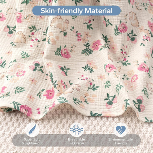 100% Summer SERAPHY Muslin Cotton Car Seat Covers for Babies, Universal Baby Car Seat Cover, Breathable Muslin Carseat