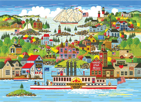 RoseArt Americana 1000 Piece Jigsaw Puzzle for Adults - Home Country Theme