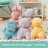 GUND Baby Oh So Snuggly Bunny Stuffed Animal, Dusty Rose Pink, 12.5" Toddler Toy
