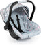 Bayer Baby Doll Car Seat with Retractable Canopy & Harness for Dolls