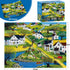 VoYouTwo 500 500 20.5*15 Piece Puzzle for Adults | Seaside Village Puzzle |Recycled Cardboard White Villa Jigsaw