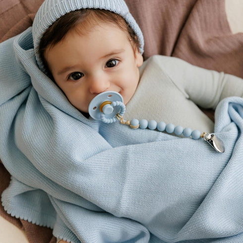 Set Baby Gift - Organic Cotton Newborn Blanket Essentials, Thoughtful Baby Shower & New Baby Gift for Boys & Girls