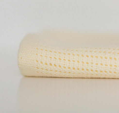 Amazing Baby Cellular Blanket, Premium Cotton Knit, Ultra Soft Cozy Gift for Baby Boys and Girls, 44 x 44 inches (Soft