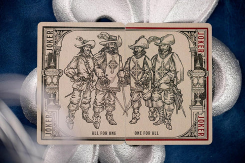 Kings Wild Project 3 Musketeers Premium Playing Cards - Poker Size