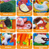 0-6 6-12 12-18 1 Tinsel Trends Baby Books Farm Animal Soft Cloth Busy Book Gifts for Babies Early Learning See Touch