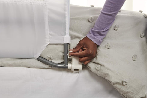 Regalo Swing Down 54-Inch Extra Long Bed Rail Guard with Reinforced Anchor Safety System