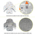 ZARPMA Highchair Cushion Insert Baby High Chair Cover Pad Chair Seat Cushion Liner Mat Padding Wooden Highchair
