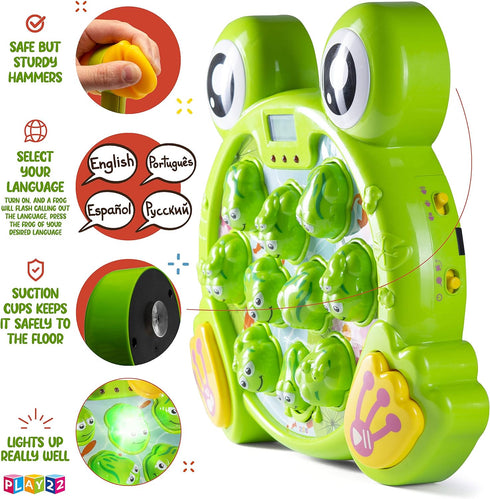 Play22 2 3 4 5 2-4, Toys for Year Old - Toddler Toys Age Whack A Frog Game, Baby Toy Gifts for Early Developmental