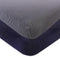 Touched by Nature Unisex Baby and Toddler Organic Cotton Crib Sheet, Navy Heather Gray, One Size by Touched by Nature