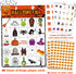 40 Players Halloween Bingo Game Cards, Hallowmas Goodie Bags Stuffers for Kids Holiday Party Supplies
