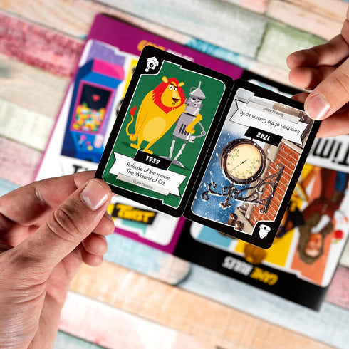 Zygomatic Timeline Twist Card Game - Cooperative Trivia Game for Kids and Adults, Ages 8+, 2-6 Players