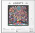 Galison Liberty Christmas Tree of Life - 500 Piece Foil Puzzle with Gold Foil Accents