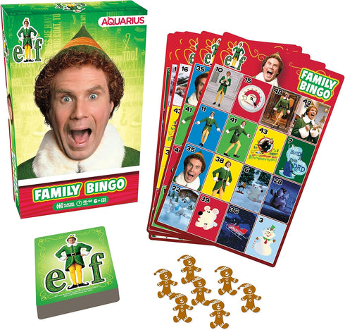 AQUARIUS Elf Family Bingo Game