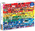 Galison 1000 Piece Jigsaw Puzzle: Rainbow Toy Cars for Families, Unique Image with Varying Colors