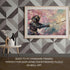 Art of Socks 1000 1000pc (50x70cm 19.685"x27.559") Cherry Blossom and Samurai Jigsaw Puzzle Pieces for Adults - Floral